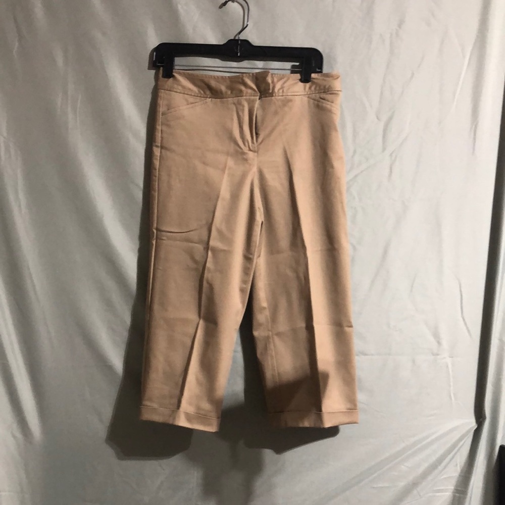 East 5th size 4 work Capri khaki